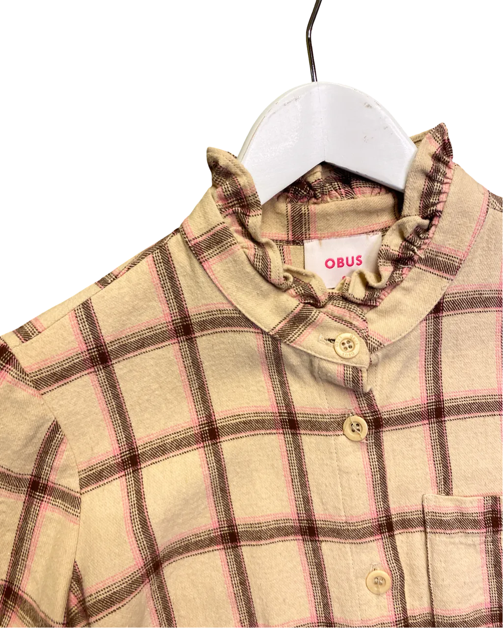 Size 8 | Obus Plaid Flannel Shirt