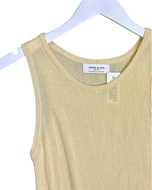 Size L |  Anne Klein Tank Ribbed Dress