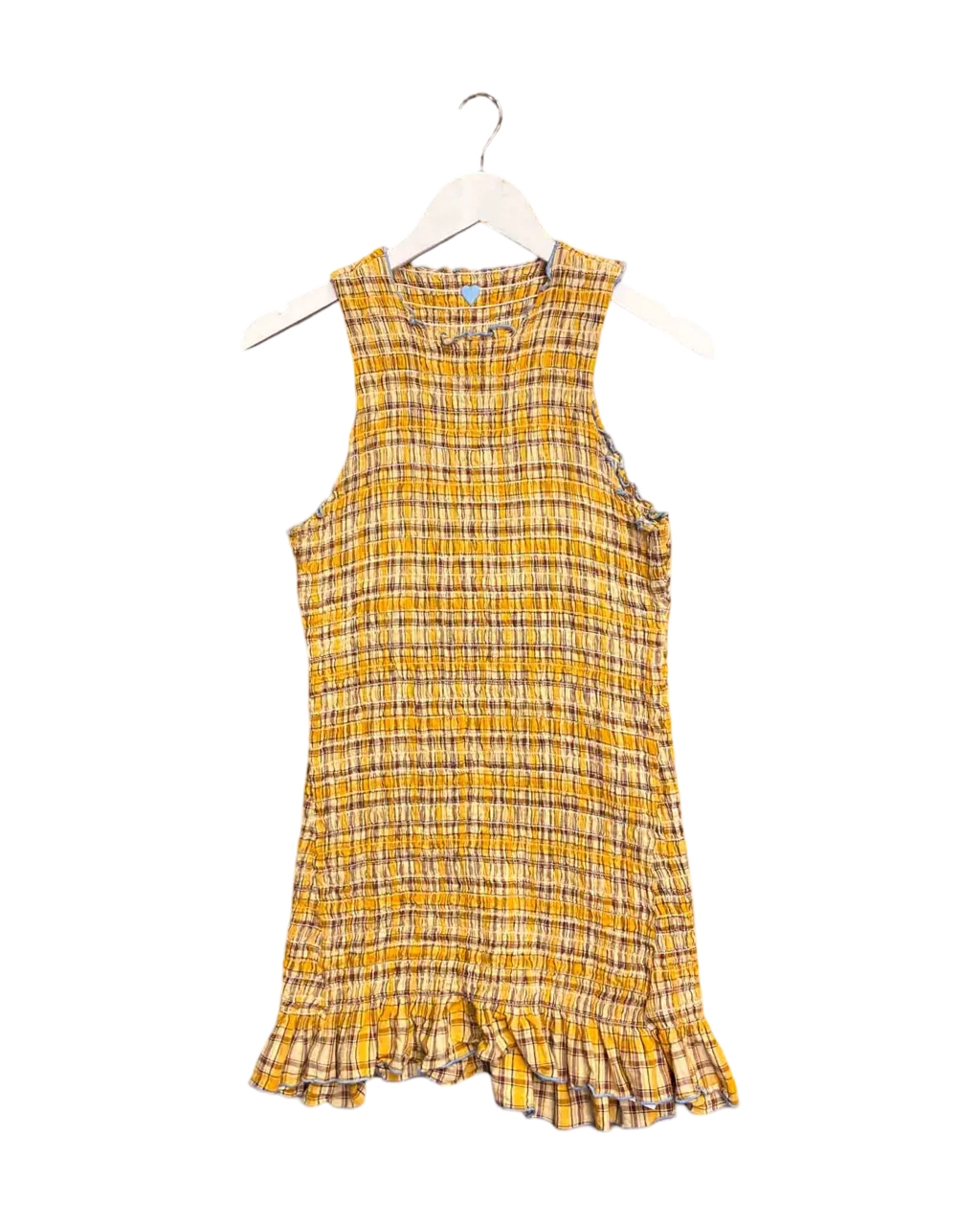 Size L | Après Studio Shirred Cotton Dress