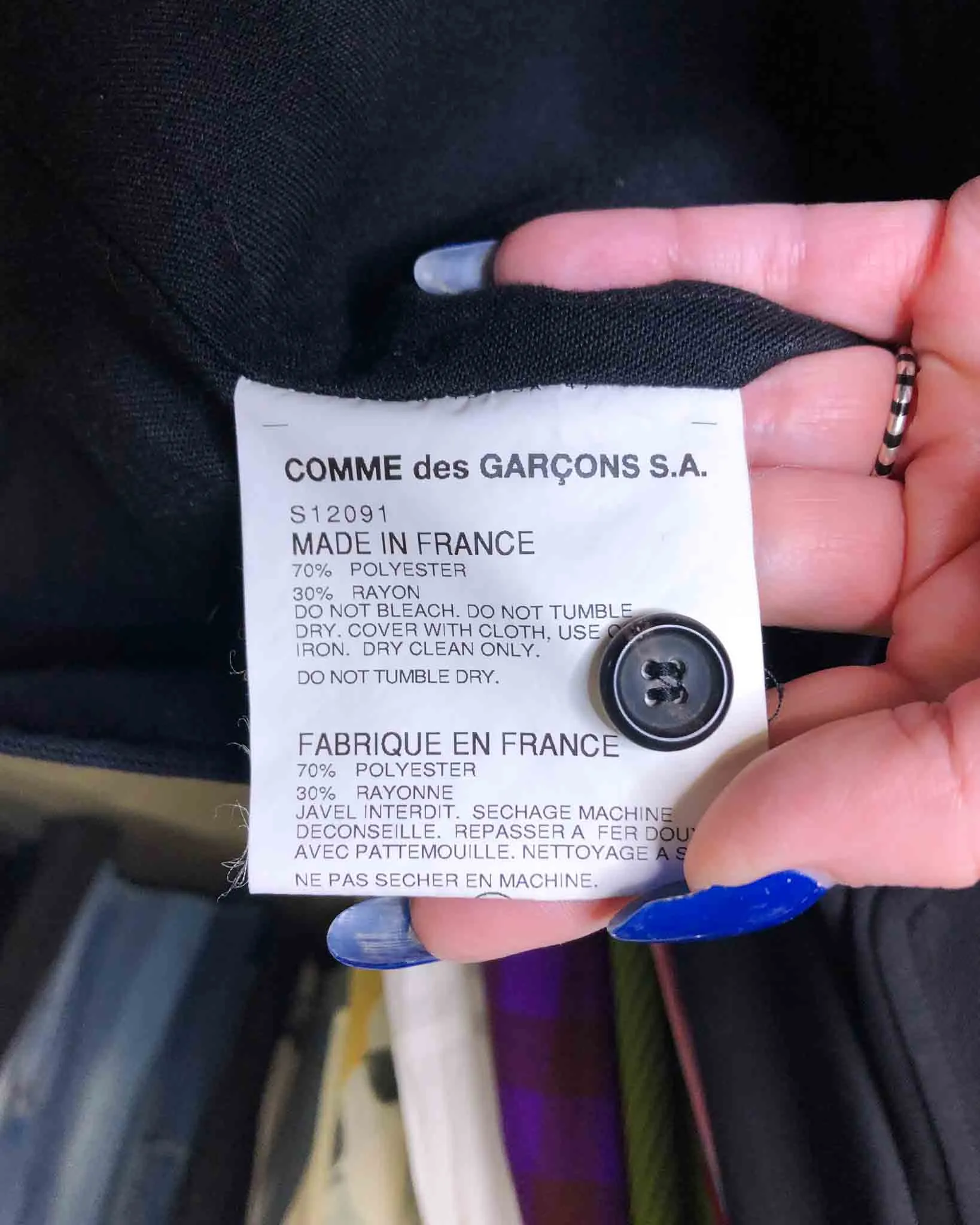 Size L | Comme des Garçons SHIRT Chore Jacket