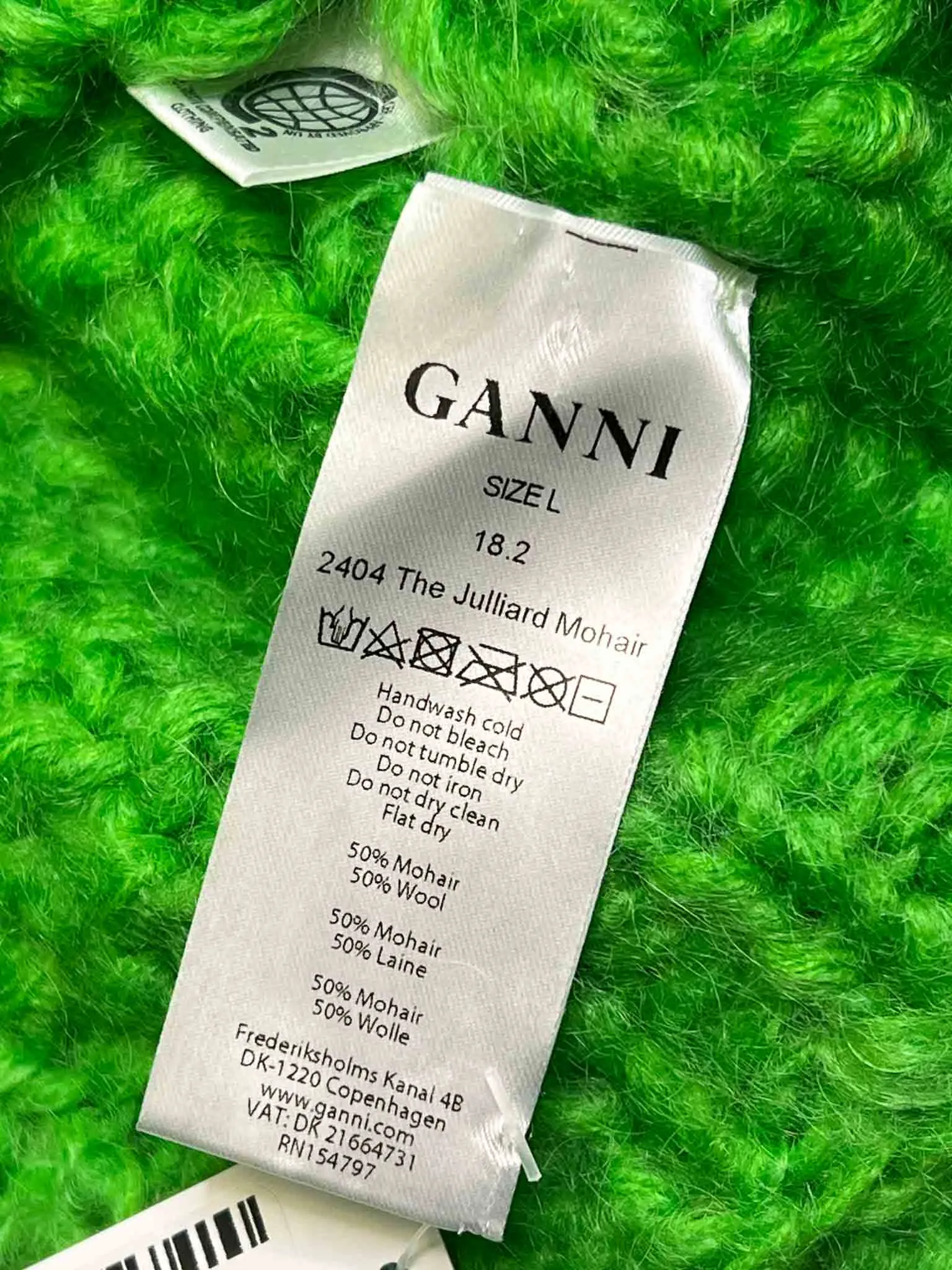 Size L | Ganni The Julliard Mohair Jumper
