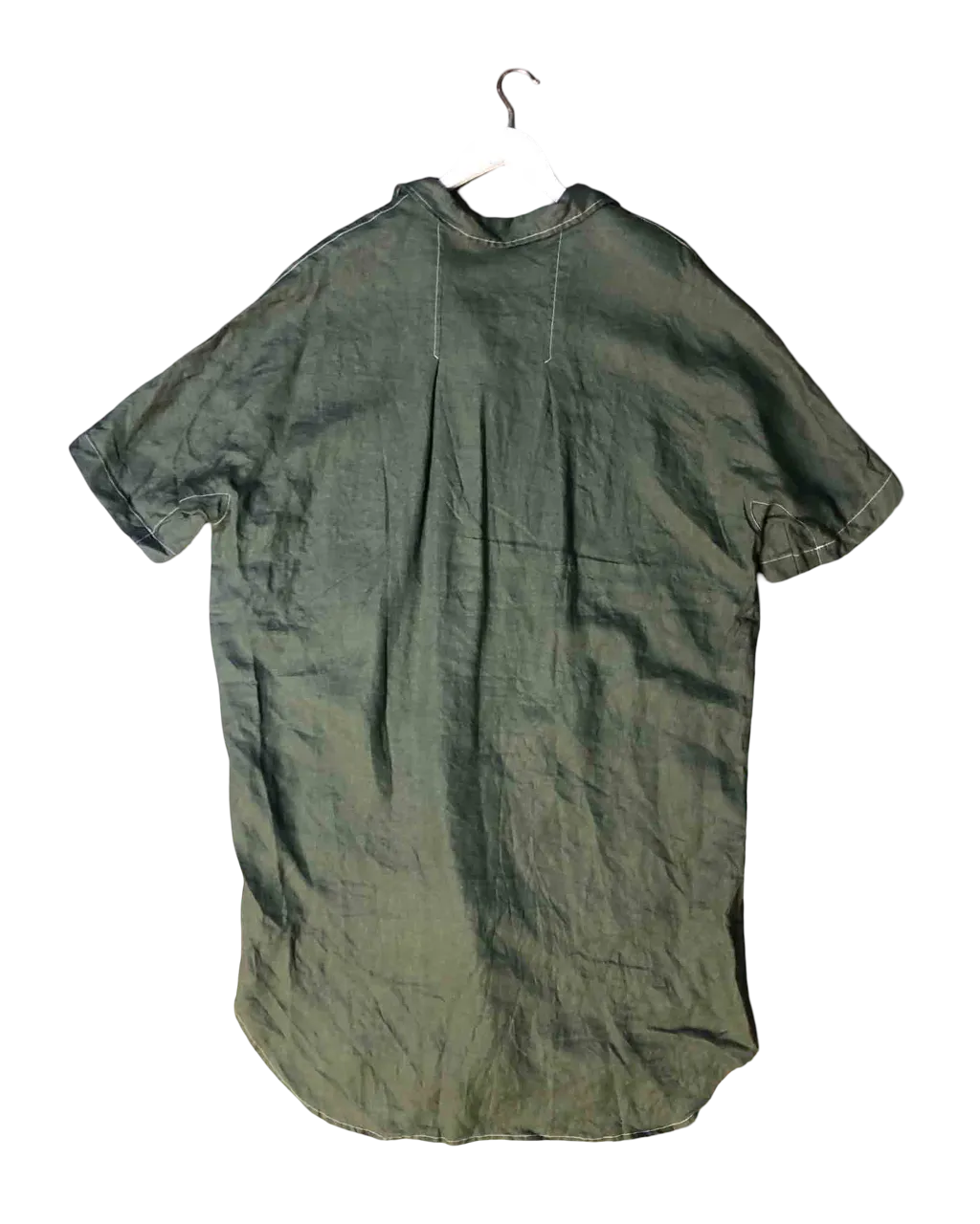 Size L | Kloke Oversized Linen Shirt Dress