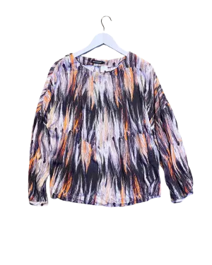 Size L | Marimekko Feather Print Top