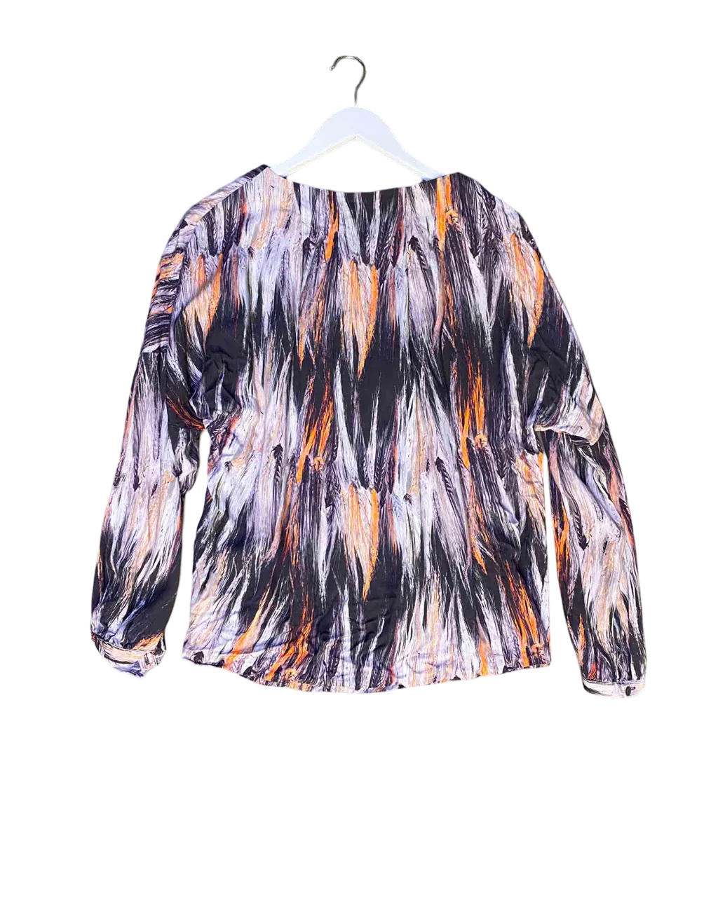 Size L | Marimekko Feather Print Top