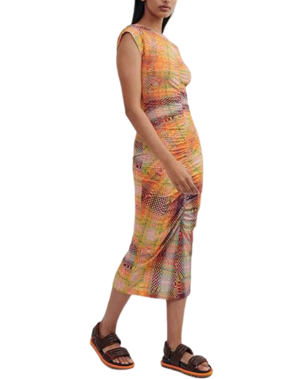 Size L | Paloma Wool Jersey Midi Dress