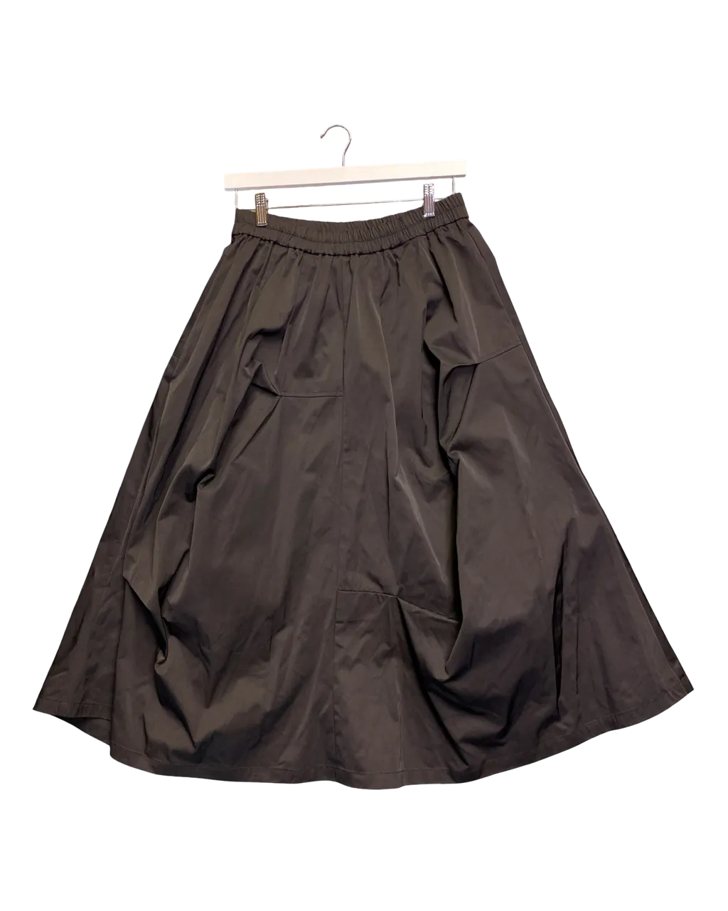 Size M | Alpha60 Nylon Midi Skirt
