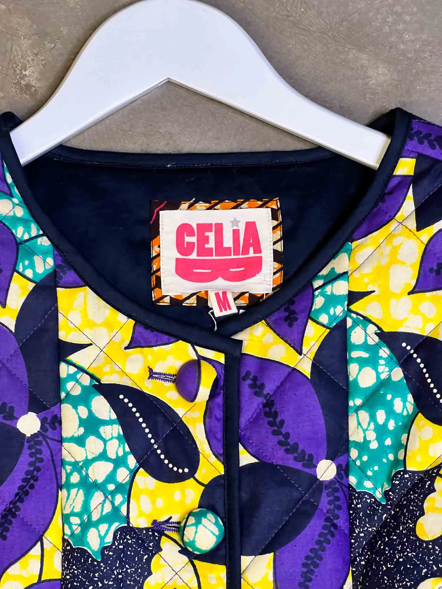 Size M | Celia B Quilted Jacket
