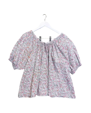 Size M | Dôen Floral Cotton Top
