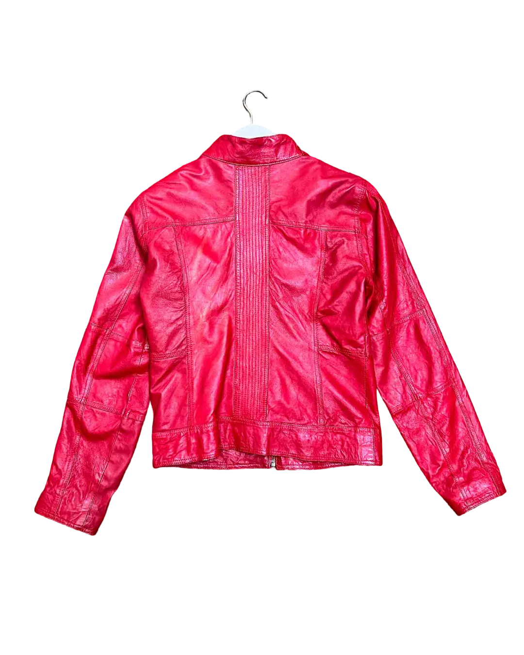 Size M | Siricco Vintage Racer Leather Jacket