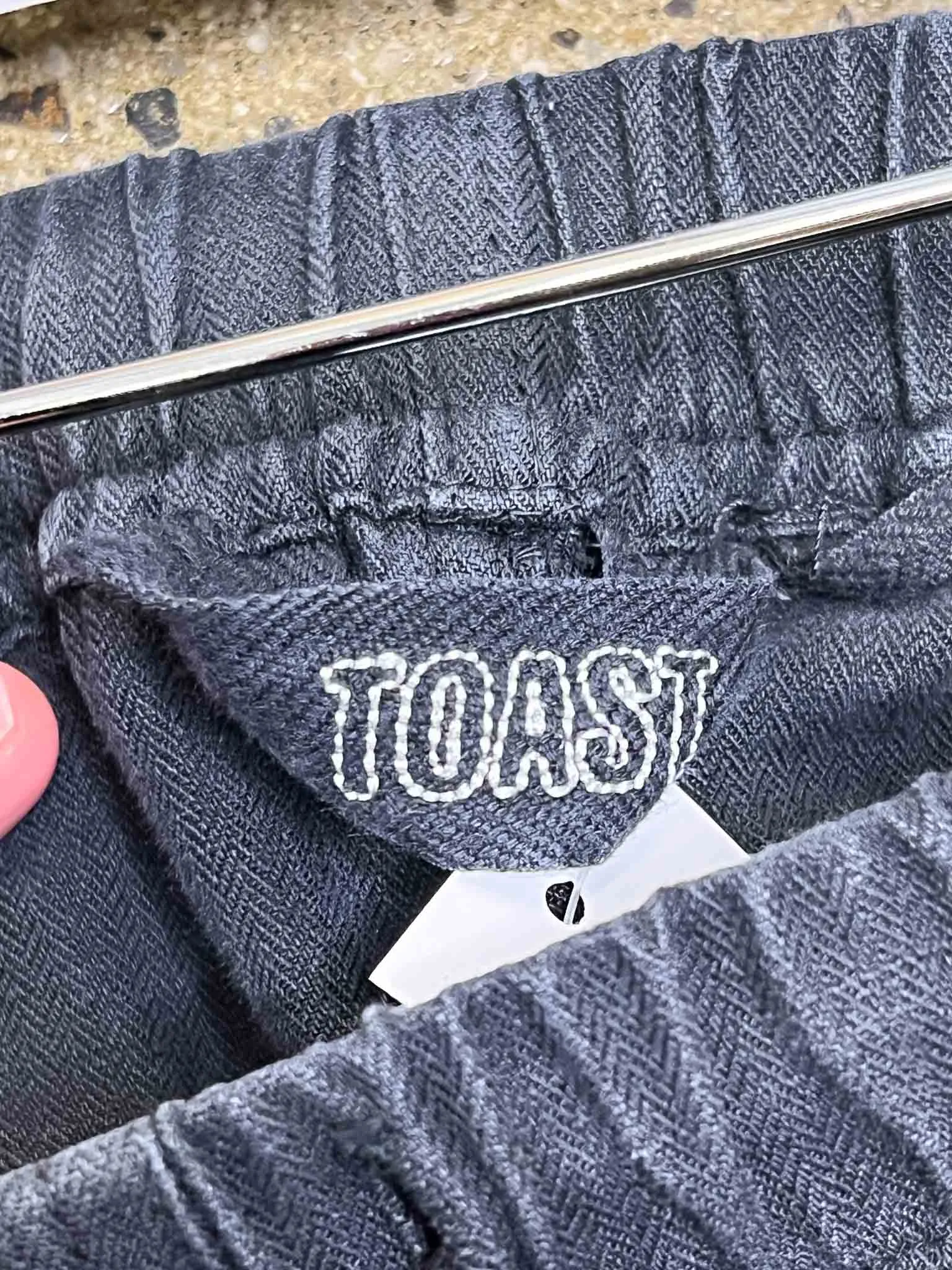 Size M | Toast Tapered Twill Pants