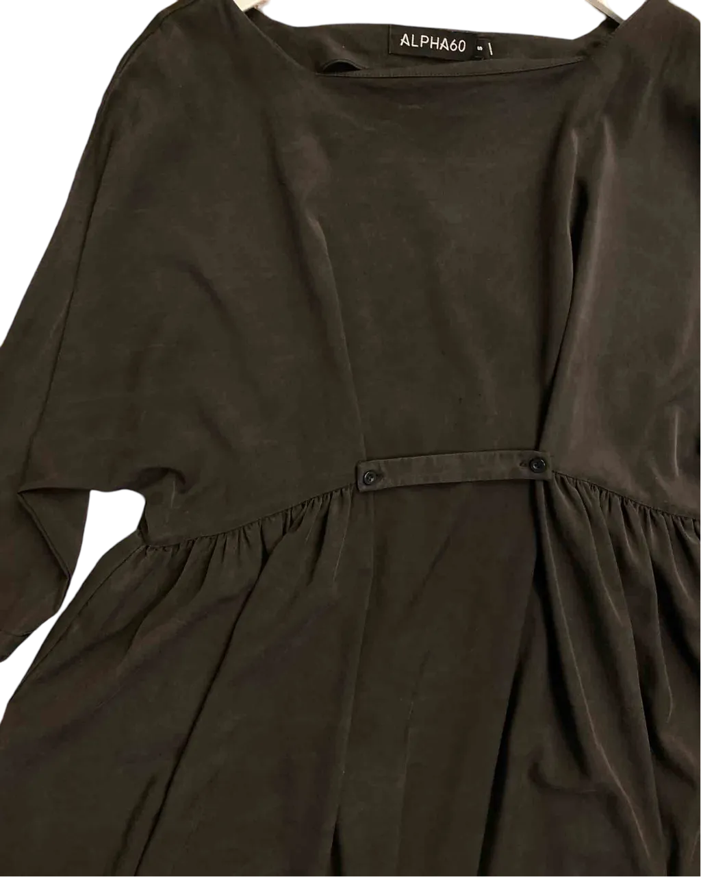 Size S | Alpha60 Oversized Midi Dress