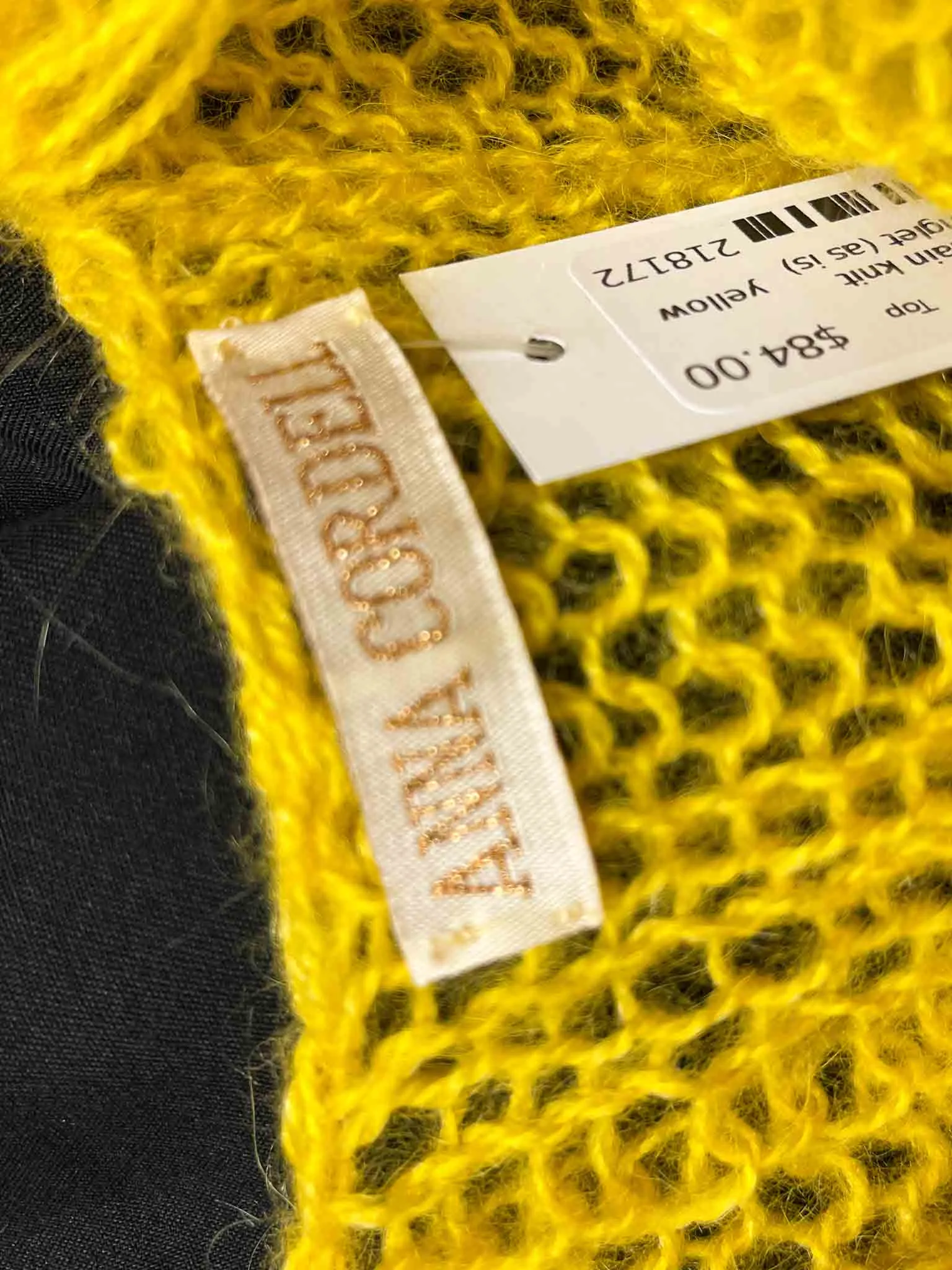 Size S | Anna Cordell Hand Knitted Camisole Top