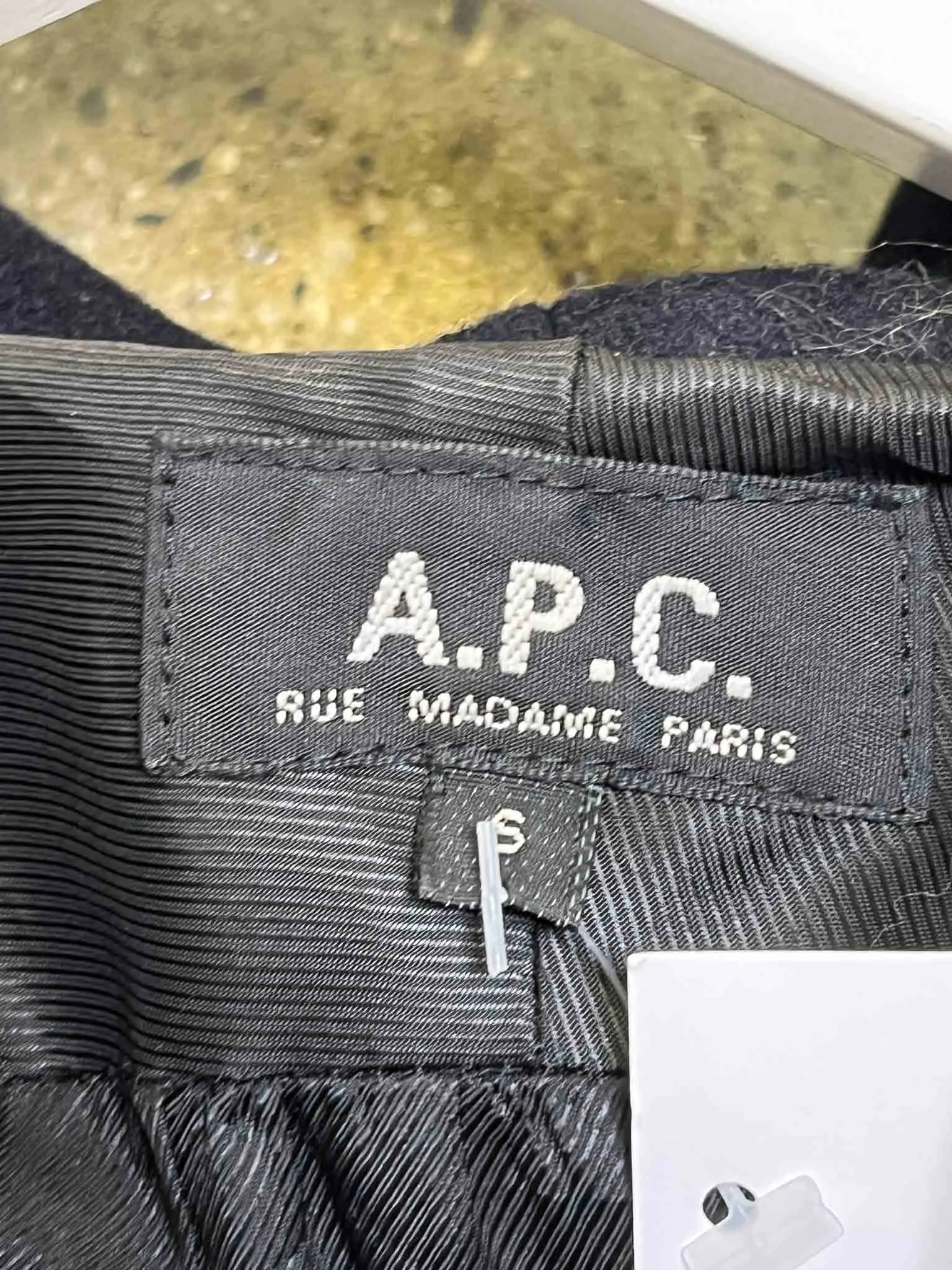 Size S | A.P.C. Hooded Wool Jacket