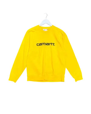Size S | Carhartt Yellow Crewneck Jumper