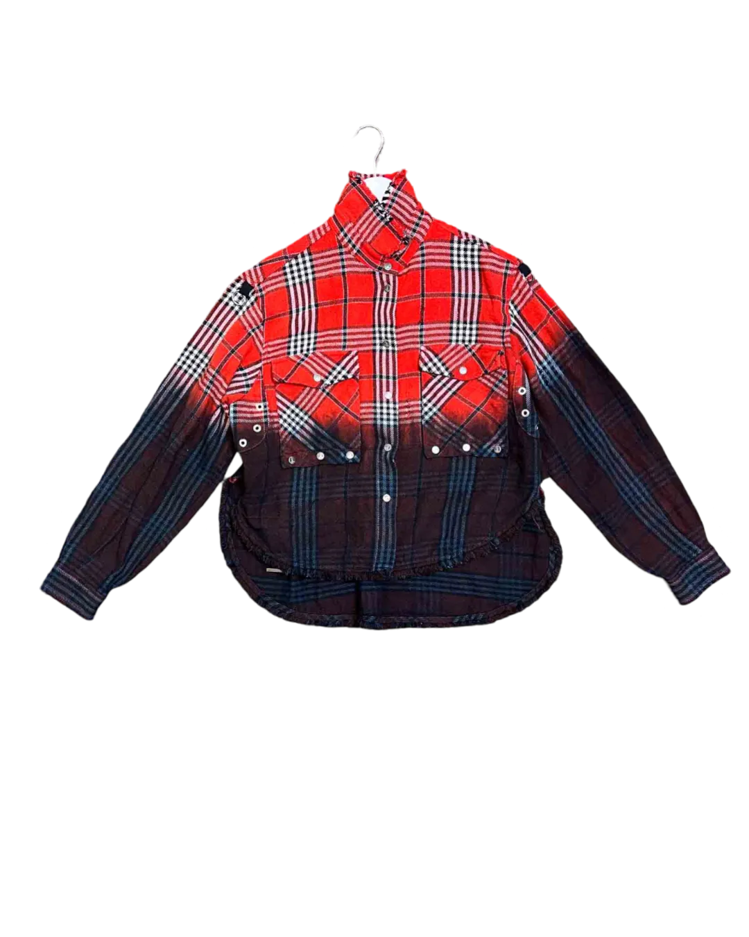 Size S | Diesel Distressed Flannel Shirt