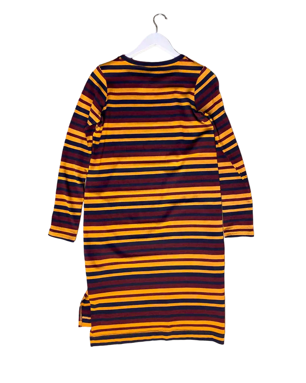 Size S | Obus Striped Merino Wool Dress