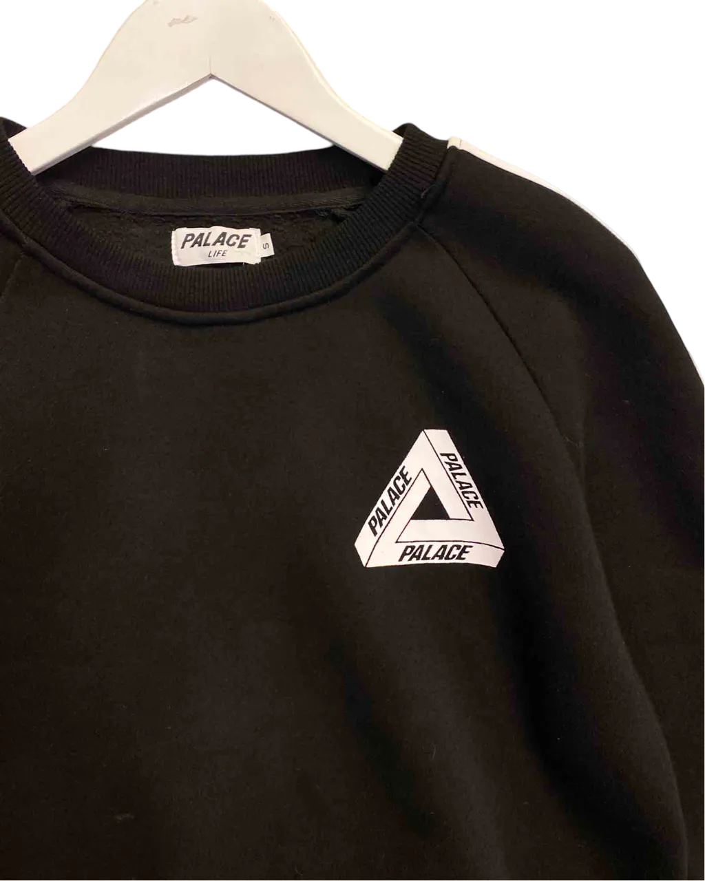 Size S | Palace Striped Sweatshirt