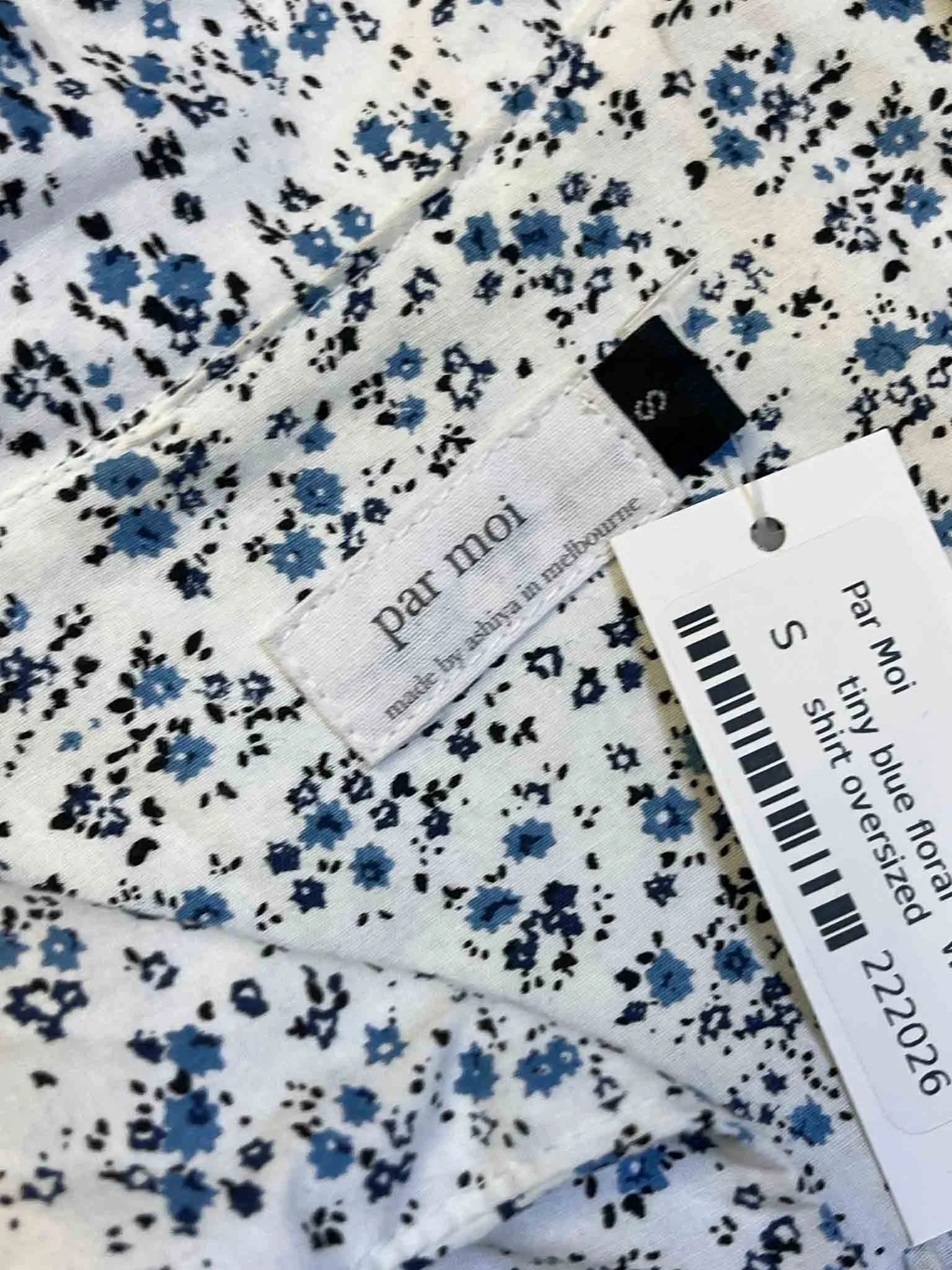 Size S | Par Moi Floral Shirt Dress