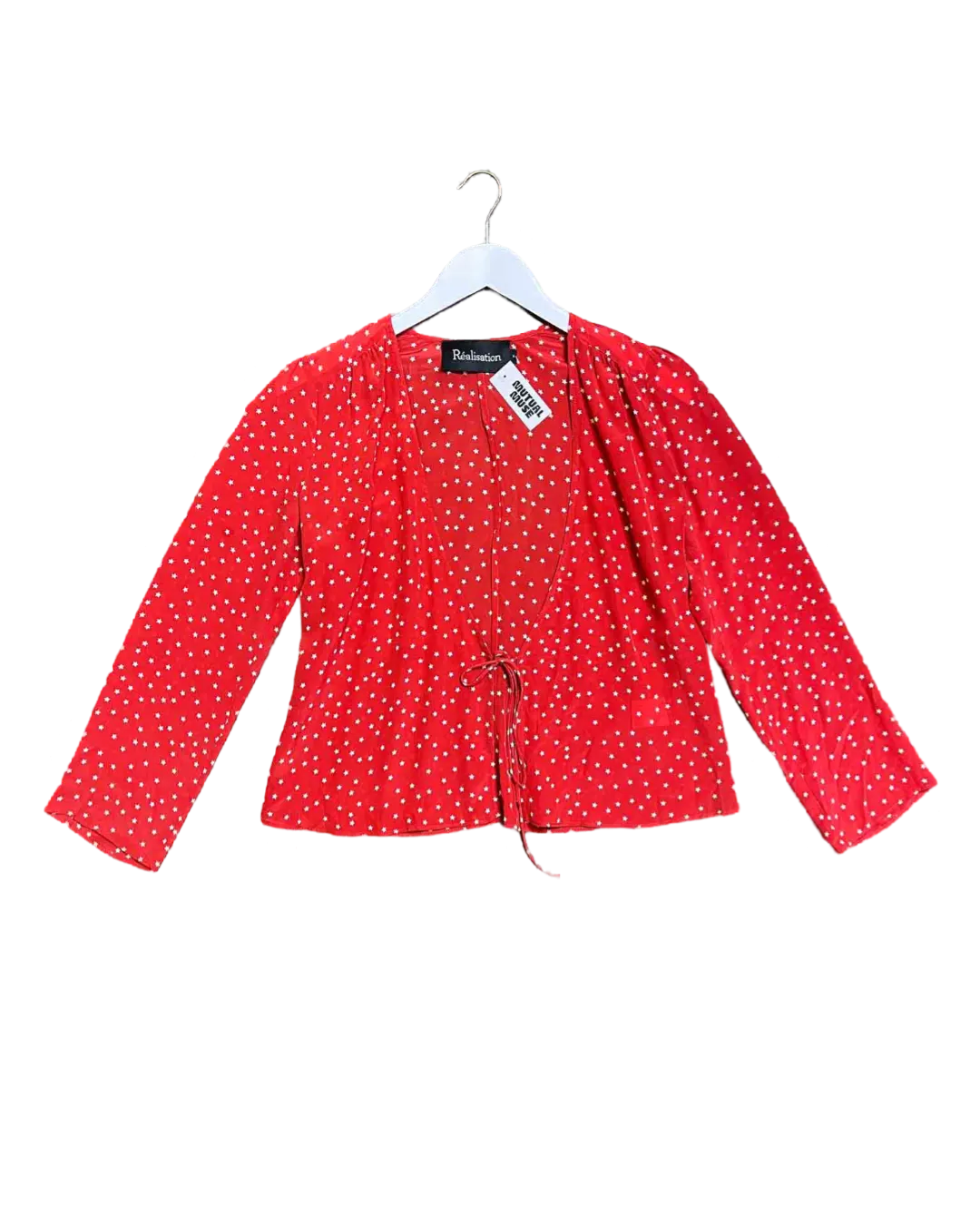Size S | Réalisation Silk Wrap Top