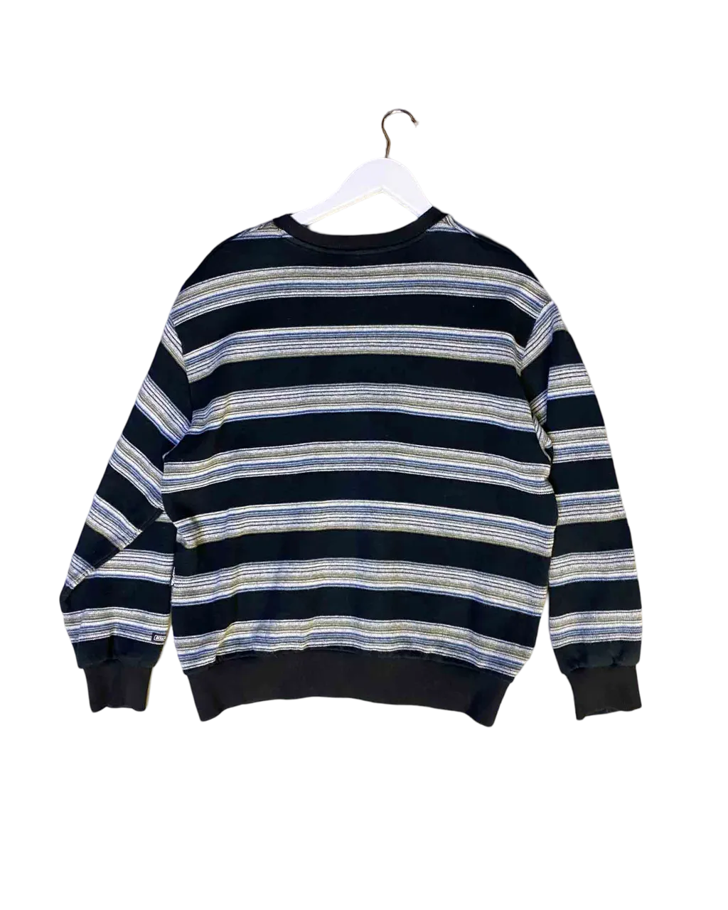 Size S | Sculptor Knit Striped Sweatshirt