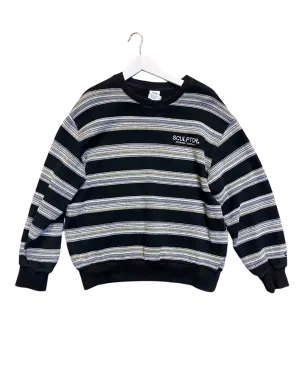 Size S | Sculptor Knit Striped Sweatshirt