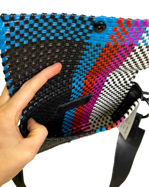 Size S | Truss NYC Woven Cross Body Bag