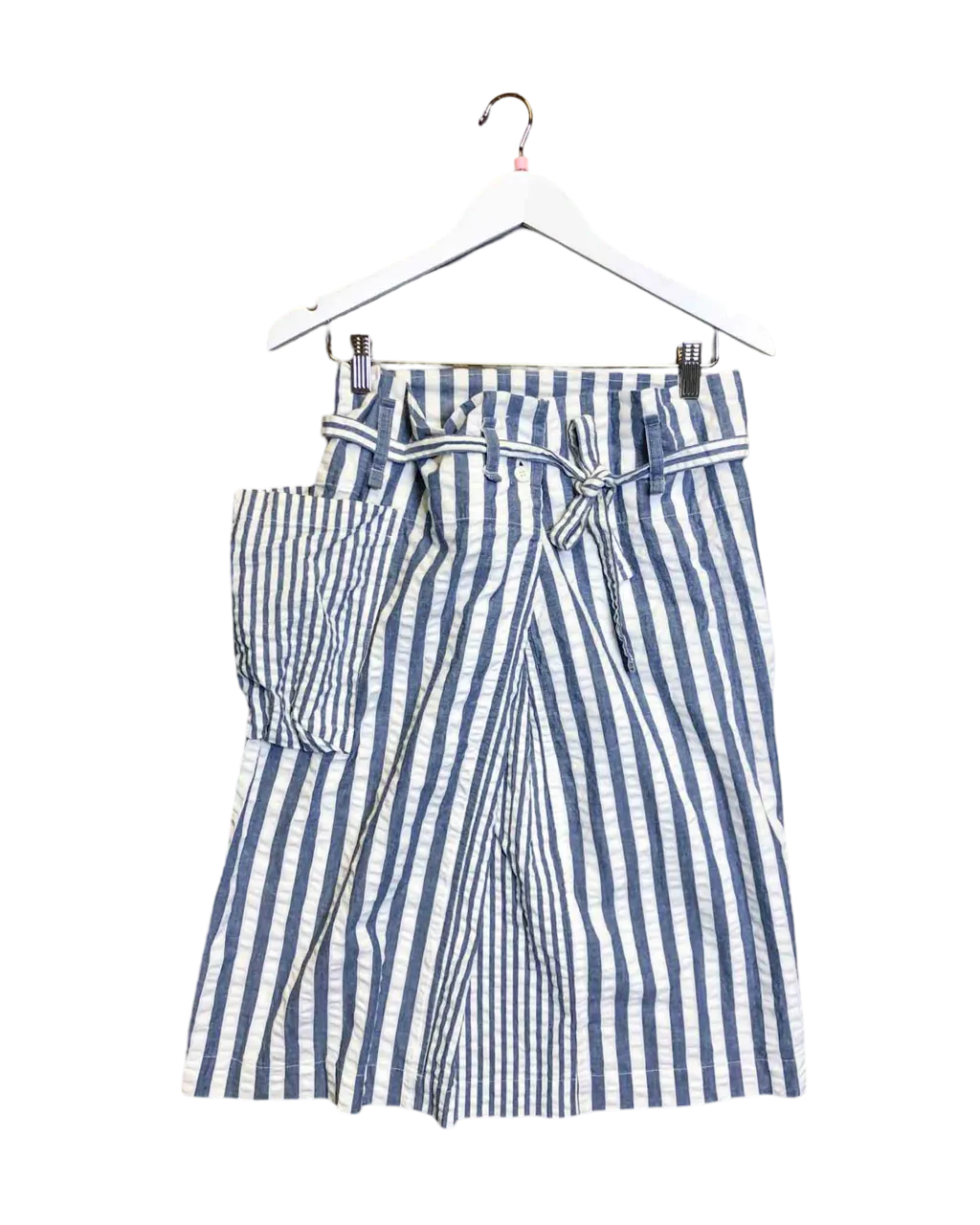 Size S/M | Issey Miyake ME Seersucker Wrap Skirt