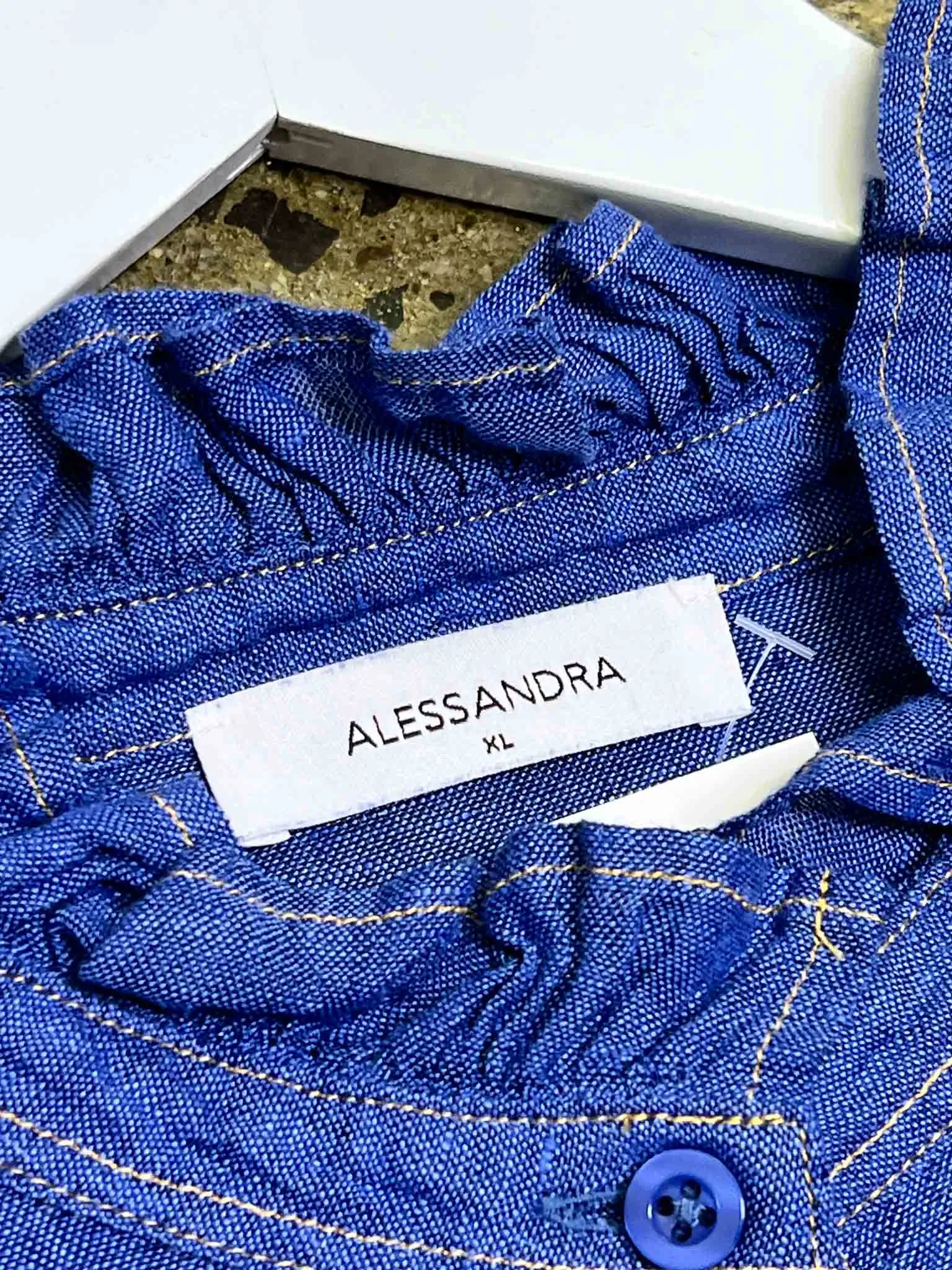 Size XL | Alessandra Linen Dress