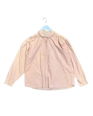 Size XL | Little Tienda Ruffle Collar Shirt
