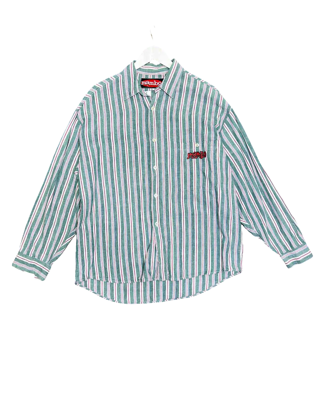 Size XL | Mambo Vintage Striped Shirt