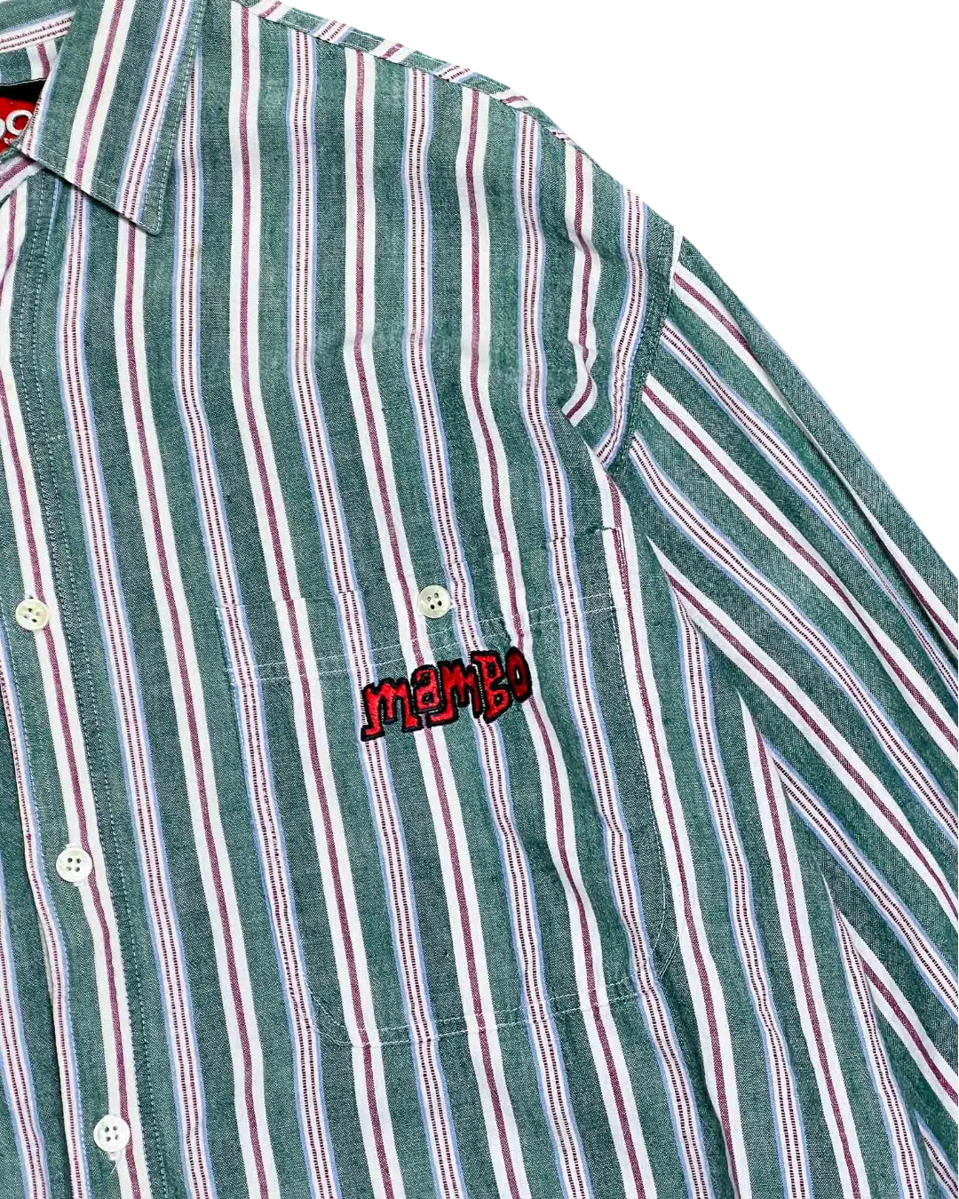 Size XL | Mambo Vintage Striped Shirt
