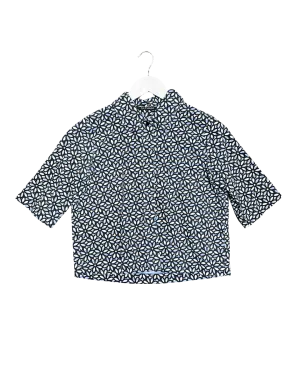 Size XS | Alpha60 Cropped Floral Shirt