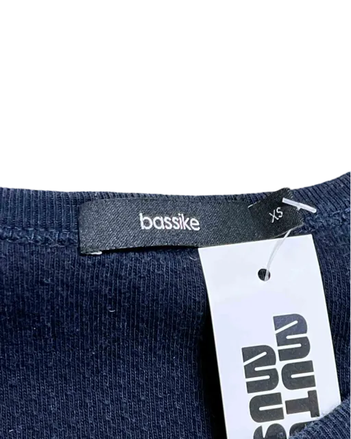Size XS | Bassike Waffle Long Sleeve Top