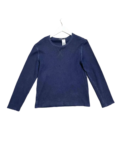 Size XS | Bassike Waffle Long Sleeve Top