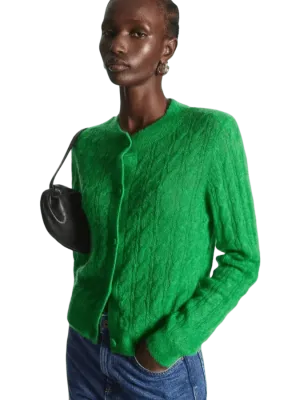 Size XS | COS Mohair Knit Cardi