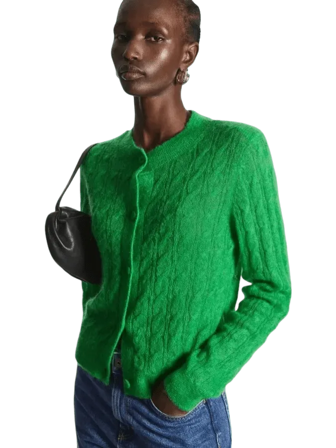 Size XS | COS Mohair Knit Cardi