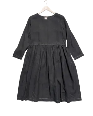 Size XS | Linen Fox Linen Midi Dress