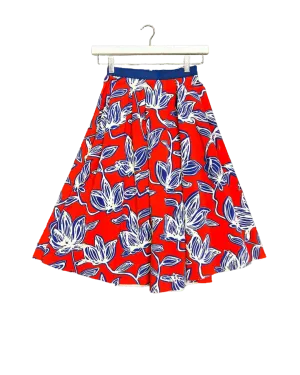 Size XS | Scanlan Theodore Floral A-line Skirt