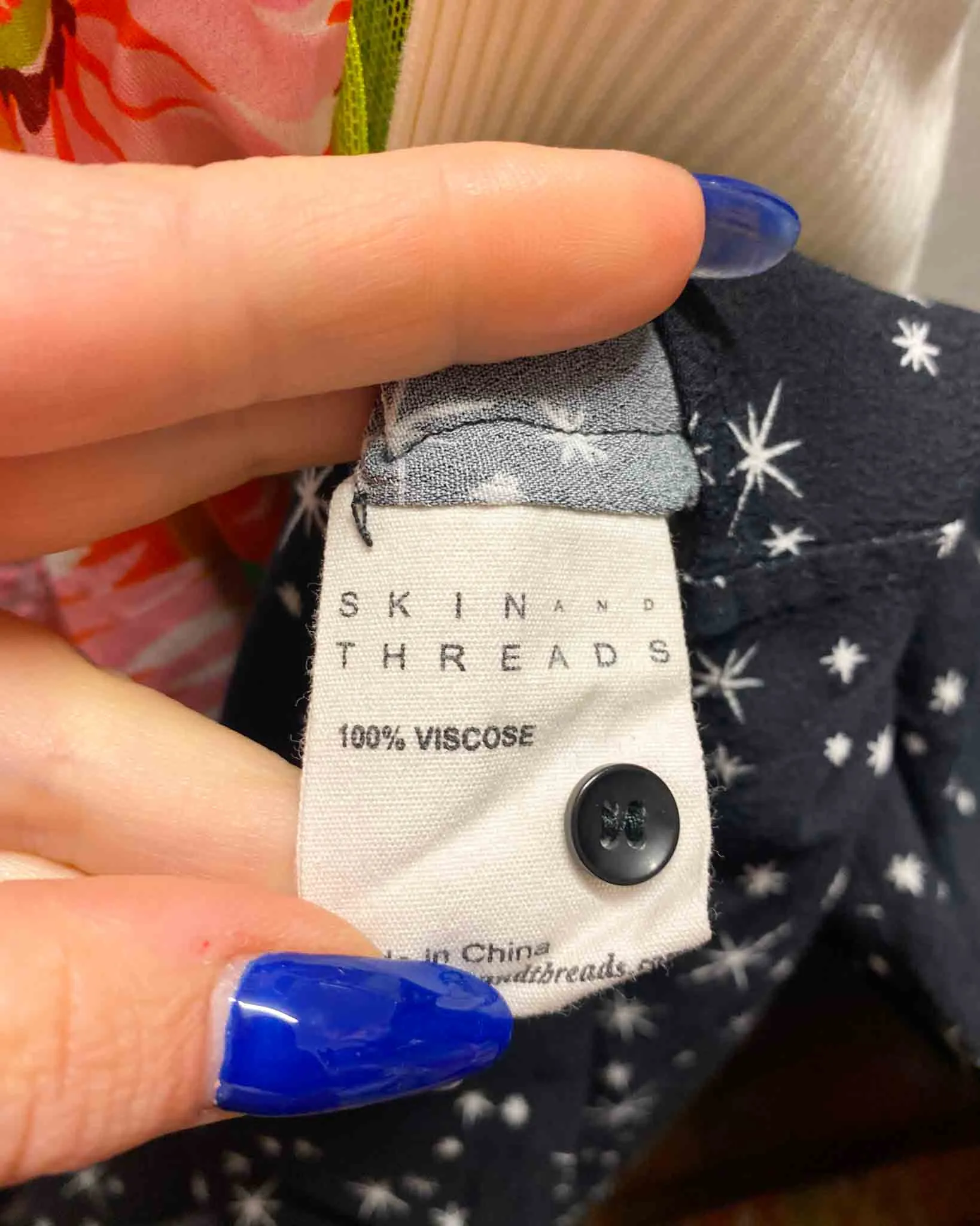 Size XS | Skin   Threads Star Print Shirt
