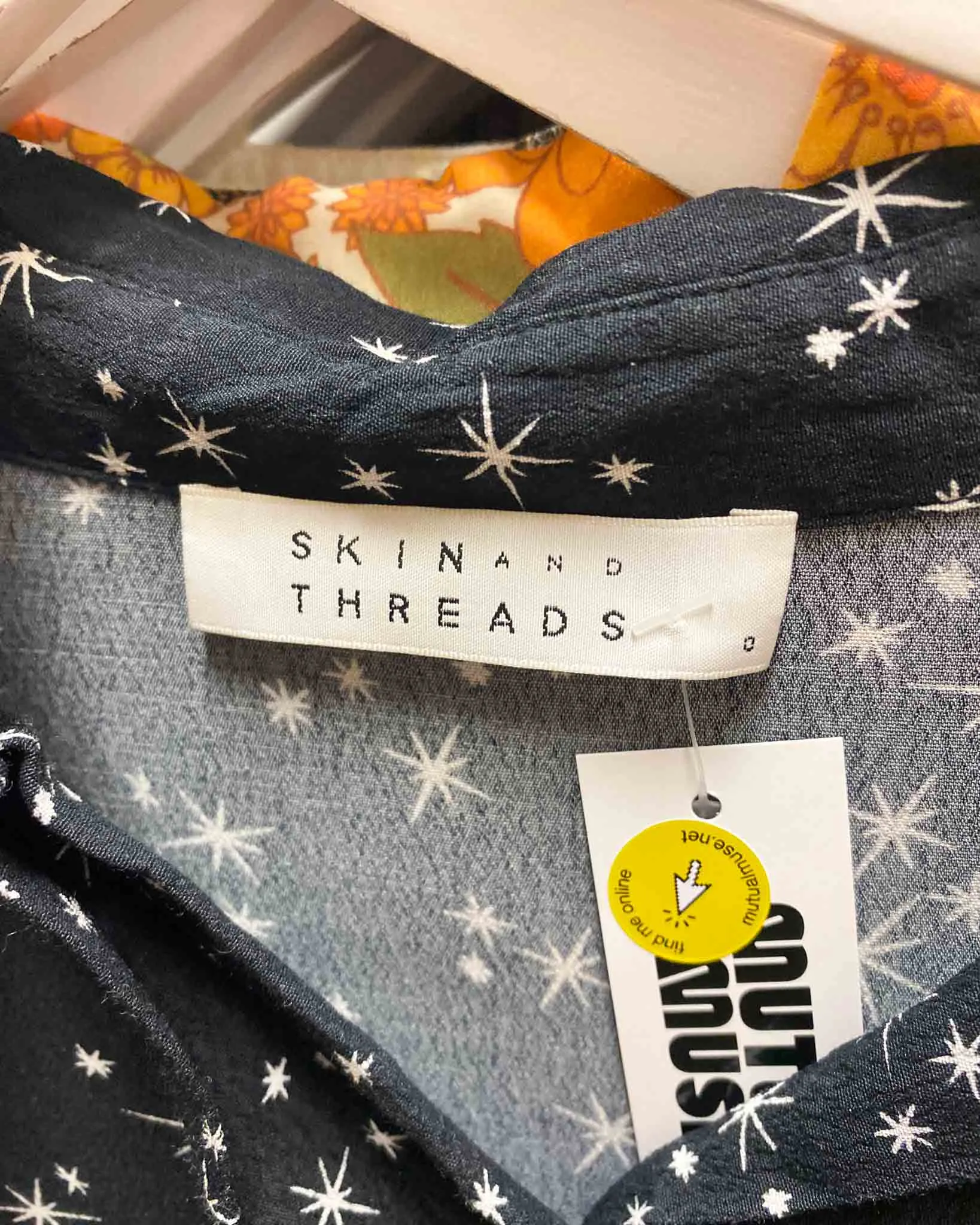 Size XS | Skin   Threads Star Print Shirt