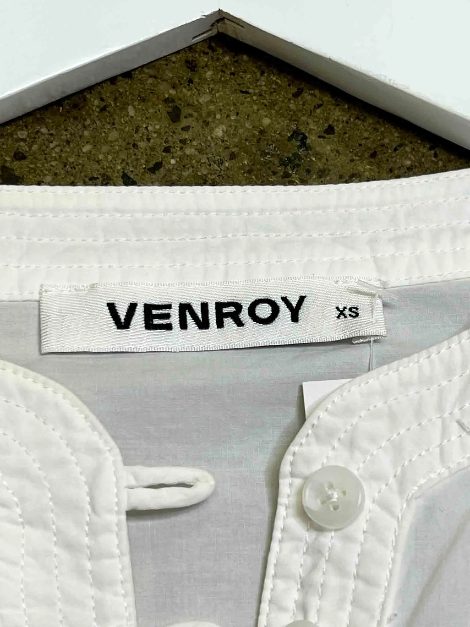 Size XS | Venroy Tunic Button Down Shirt