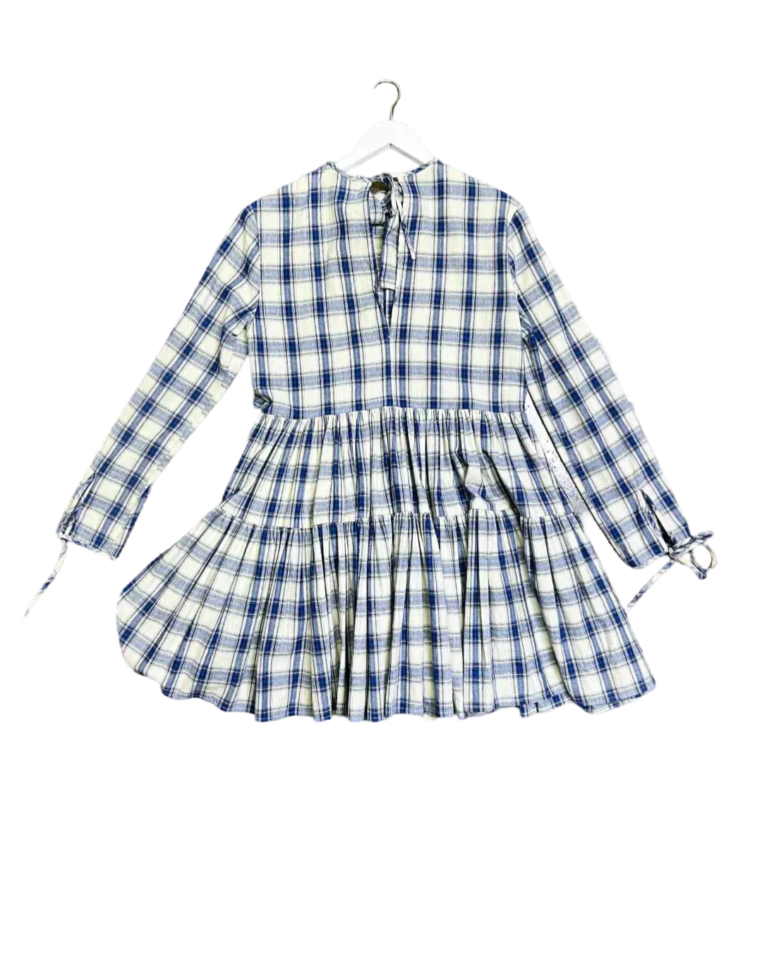 Size XS | Verner Plaid Smock Dress