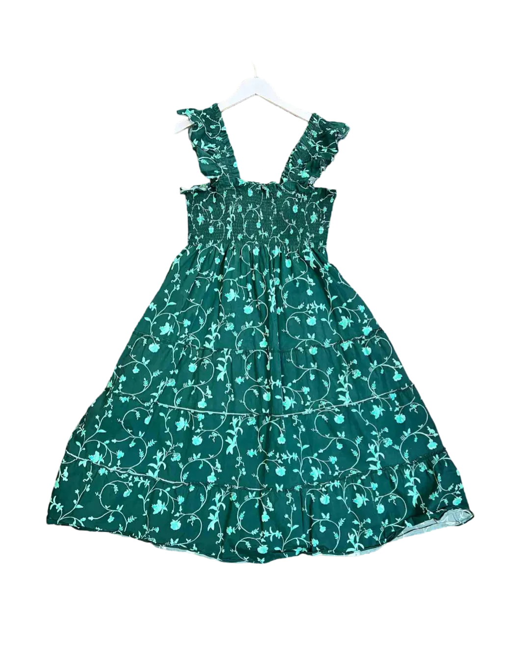 Size XXL | Green Hill House Floral Maxi Dress