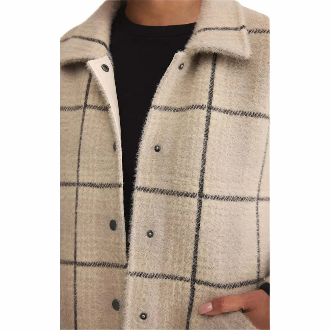 Z Supply Women's Bronx Plaid Jacket