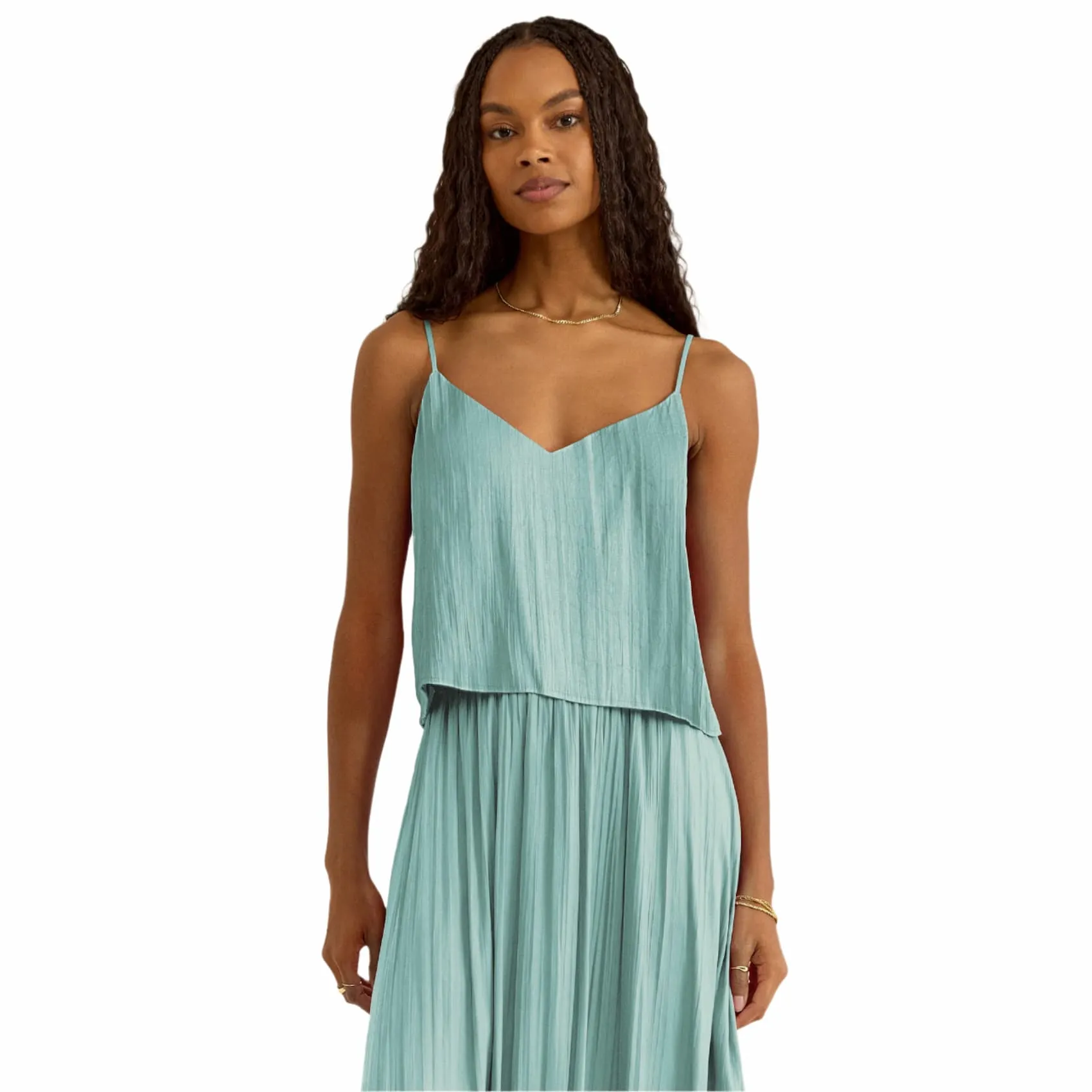 Z Supply Women's Fiore Satin Tank